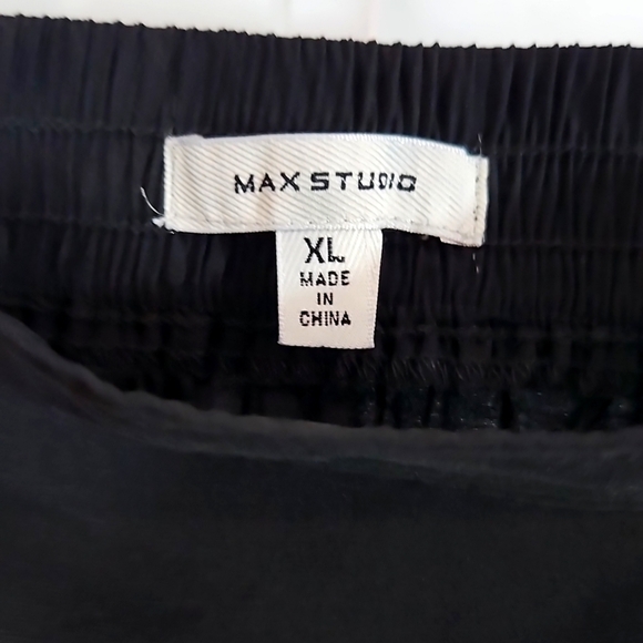 Max Studio Black Skirt Size XL - Picture 5 of 8